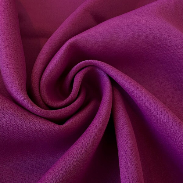 Último Corte - 1m - Crepe Patou de Acetato - Magenta 